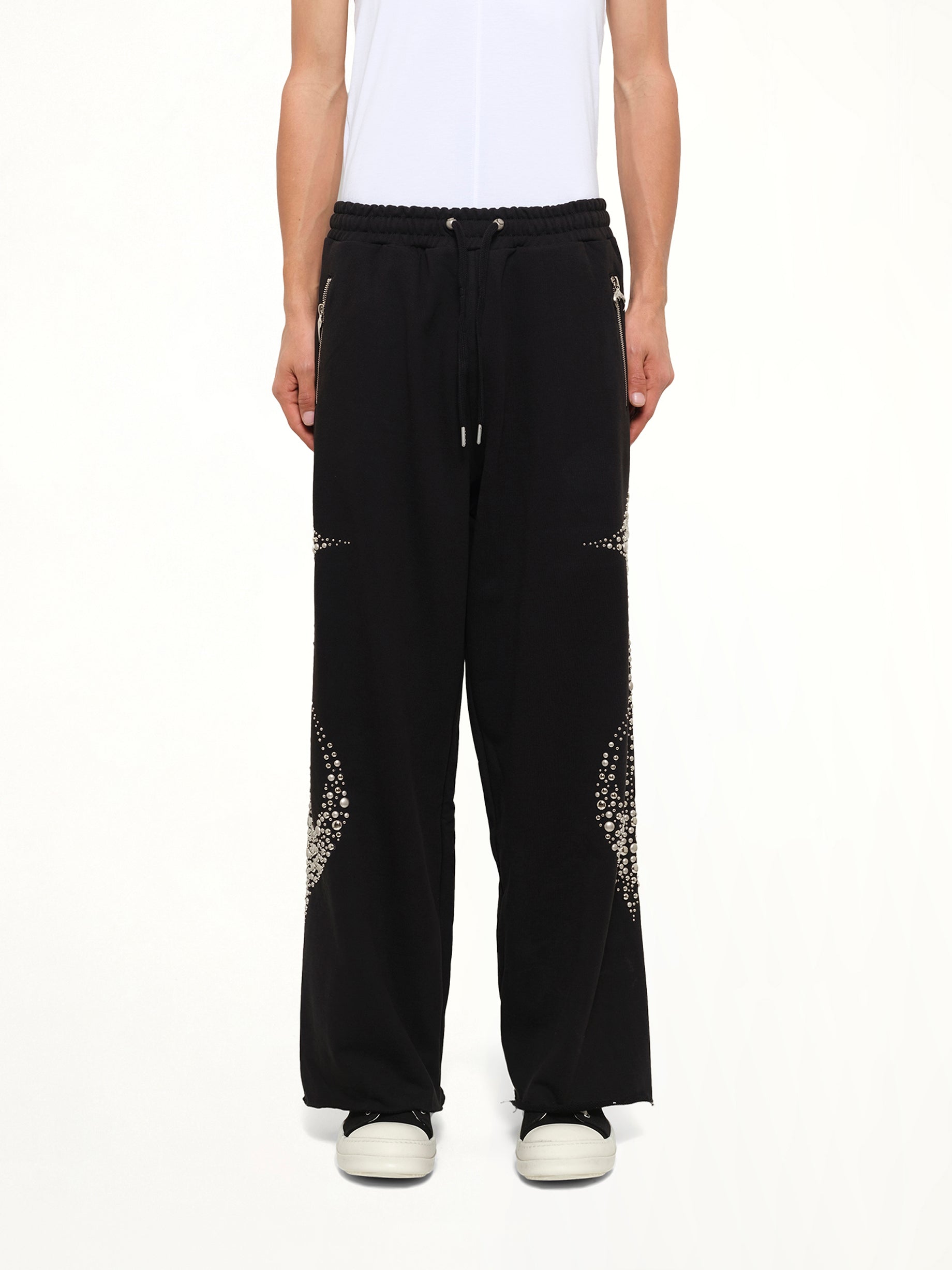 Iron Steel Focus Sweatpants in Black