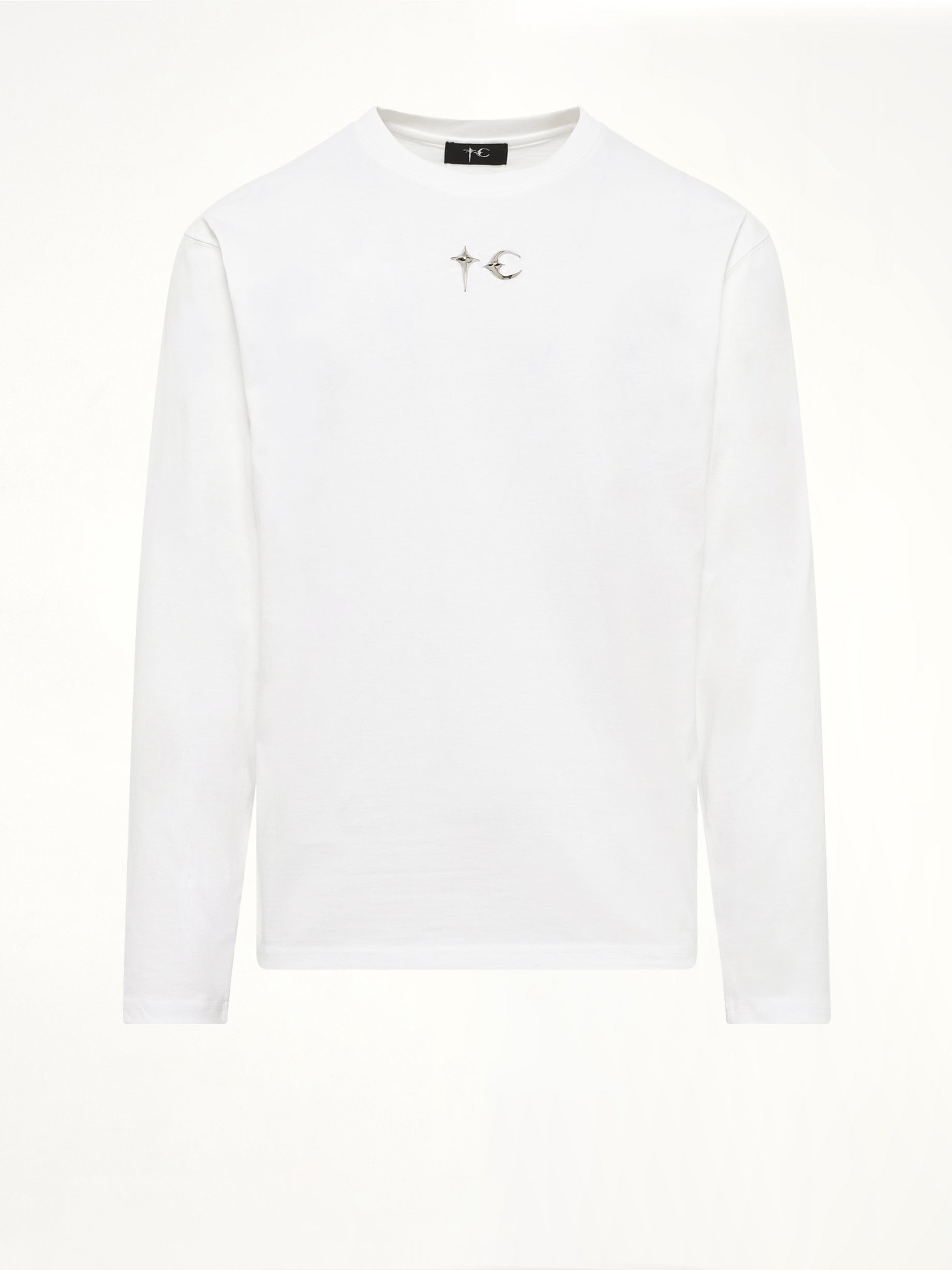 TC Basic Long Sleeve T-Shirt in White