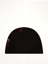 TC Bone Cross Beanie in Black