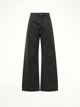 Cotton Canvas Geth Jeans in Gravel