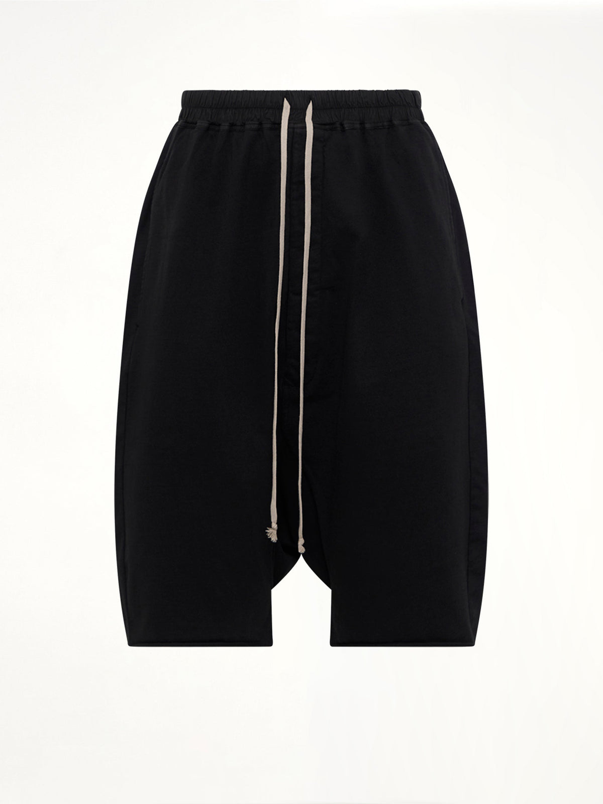 Heavy Jersey Drawstring Pods in Black