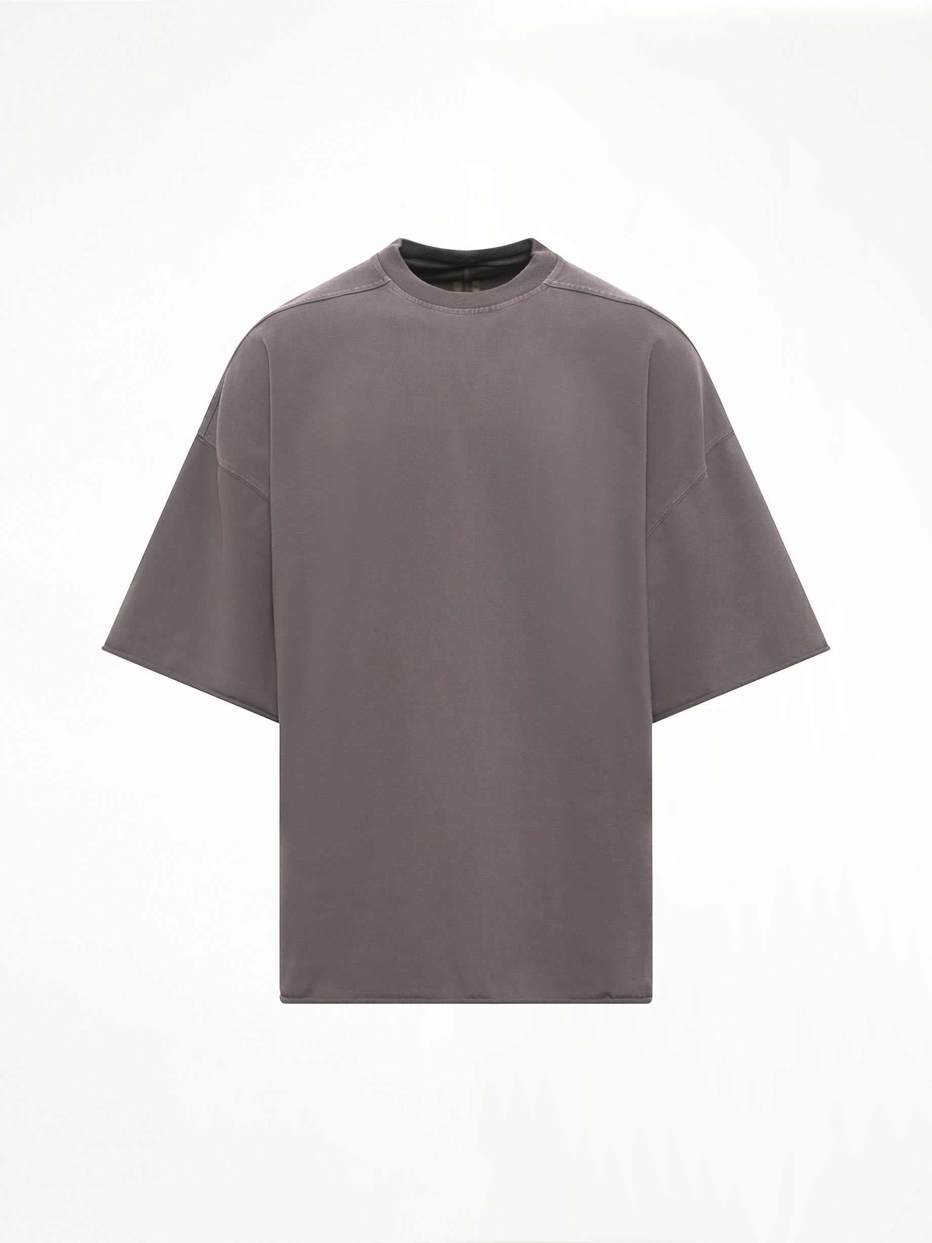 Heavy Jersey Tommy T-Shirt in Gravel