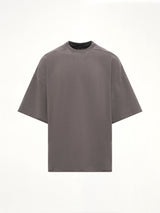 Heavy Jersey Tommy T-Shirt in Gravel
