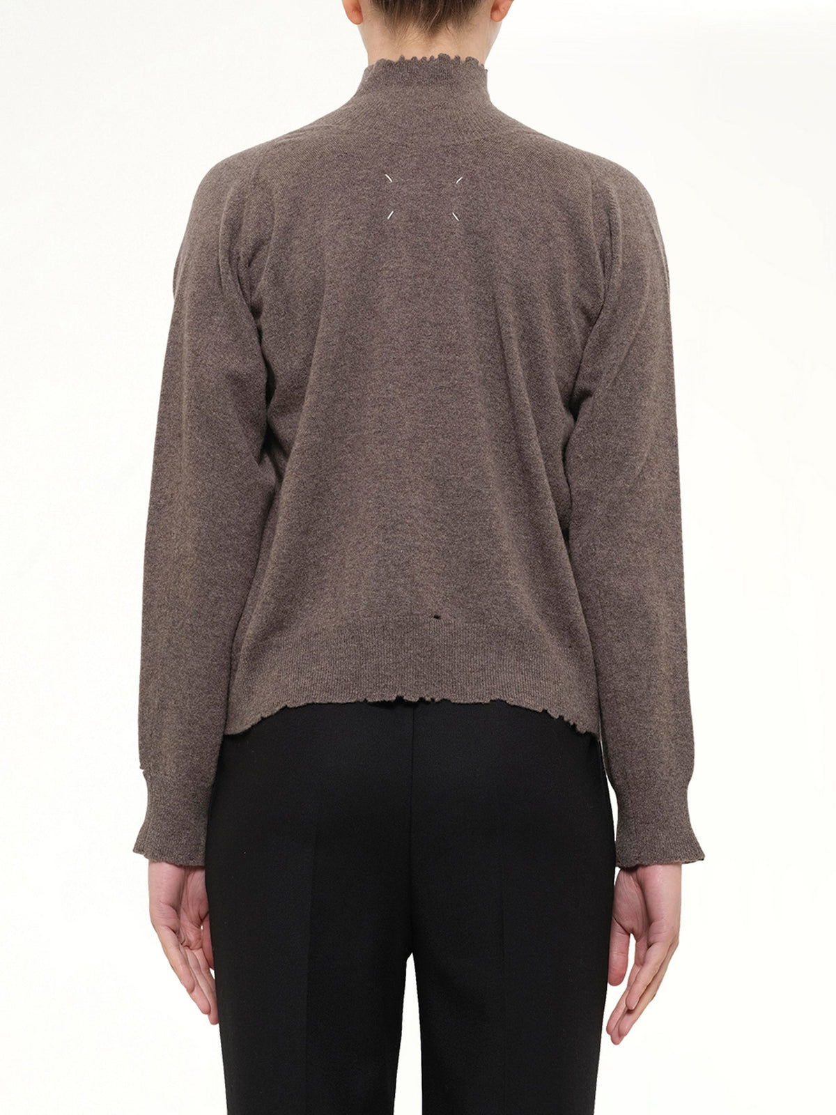 Lived-In Knitwear Turtleneck in Mud