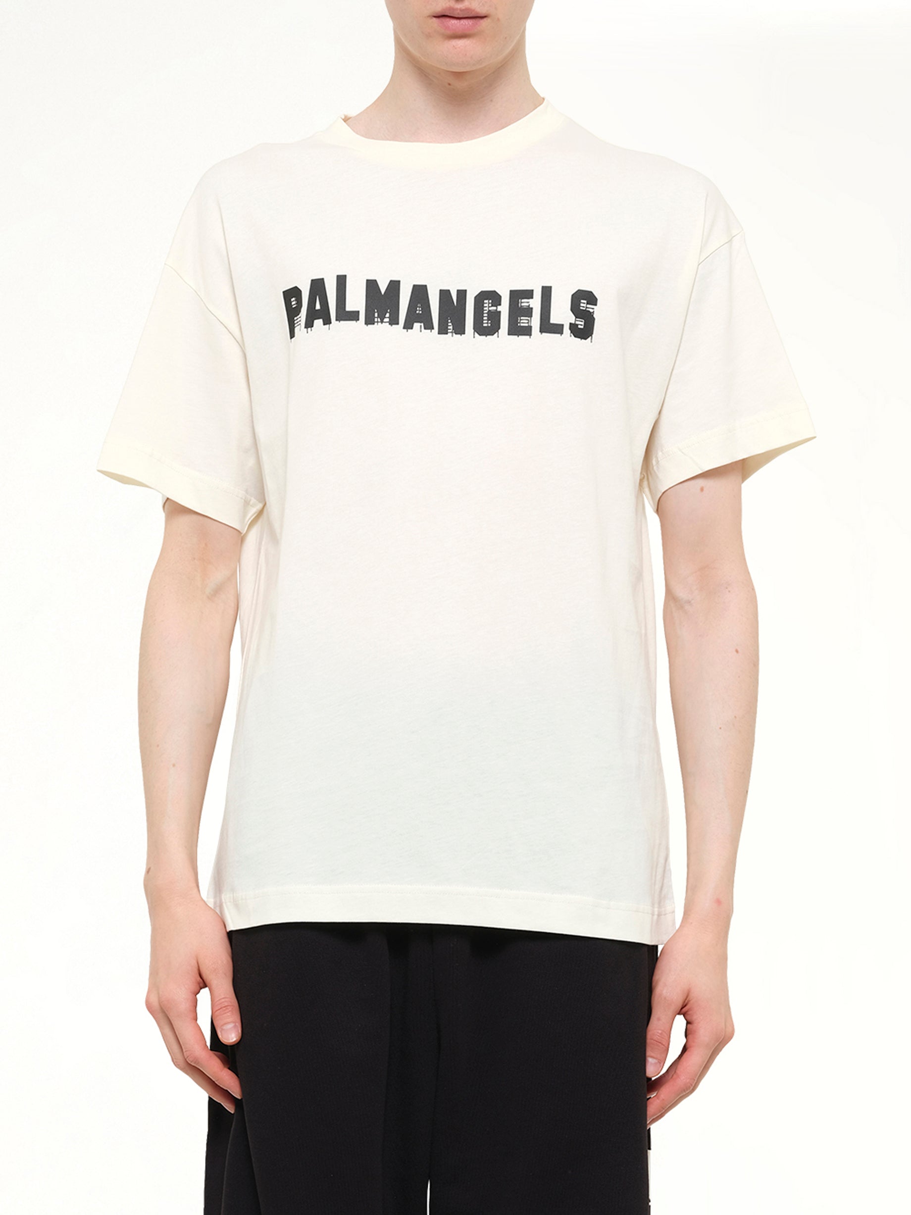 Palm Hills Regular T-Shirt in Off White/Black