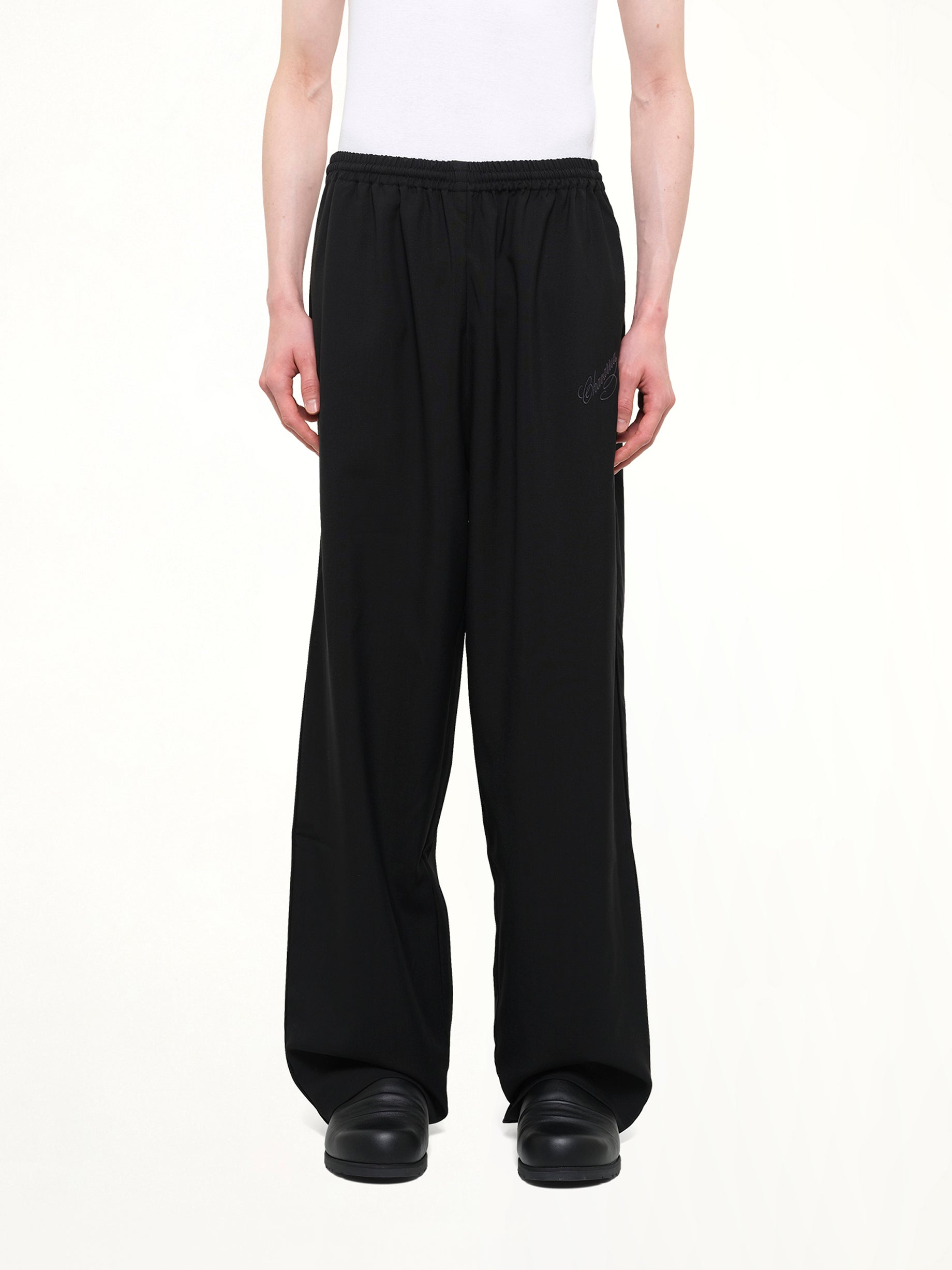 Ruff Rider Track Pant in Black Beauty