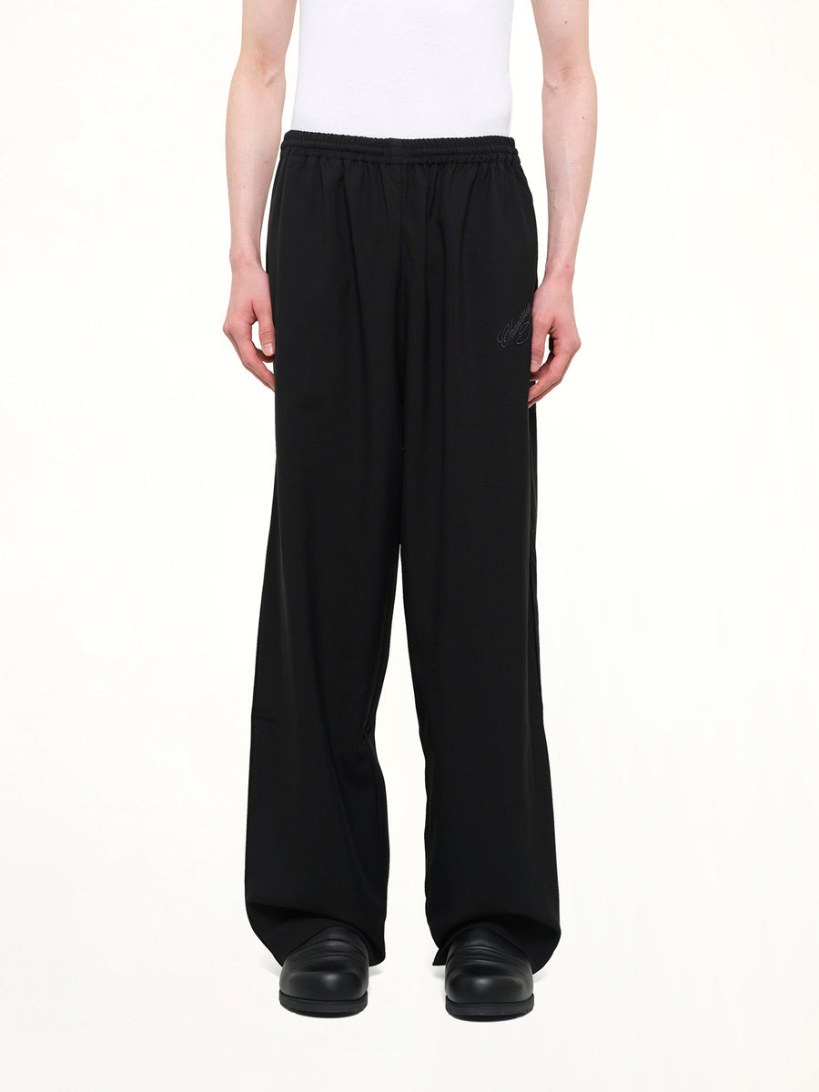 Ruff Rider Track Pant in Black Beauty
