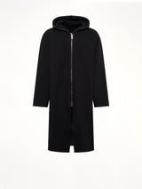Megafelpa Gimp Wide Mac Coat in Black