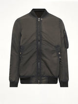 Nylon Classic Flight Jacket in Dark Dust