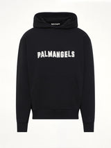 Palm Hills Regular Hoodie in Black/Off White