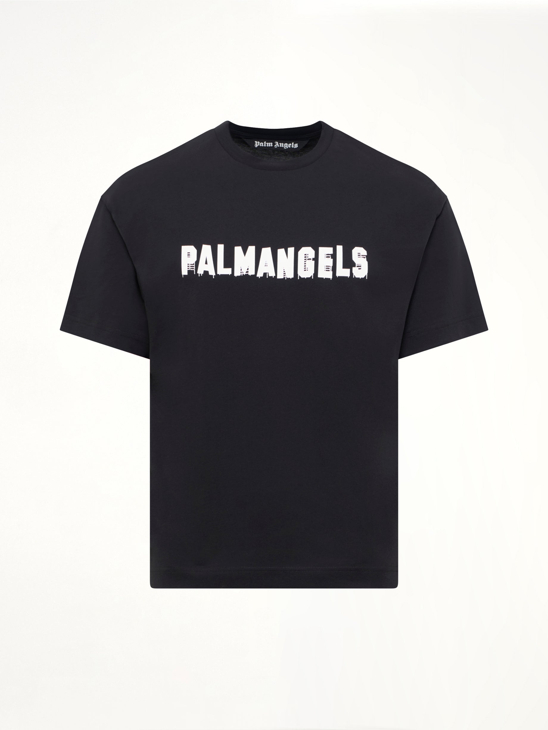 Palm Hills Regular T-Shirt in Black/Off White