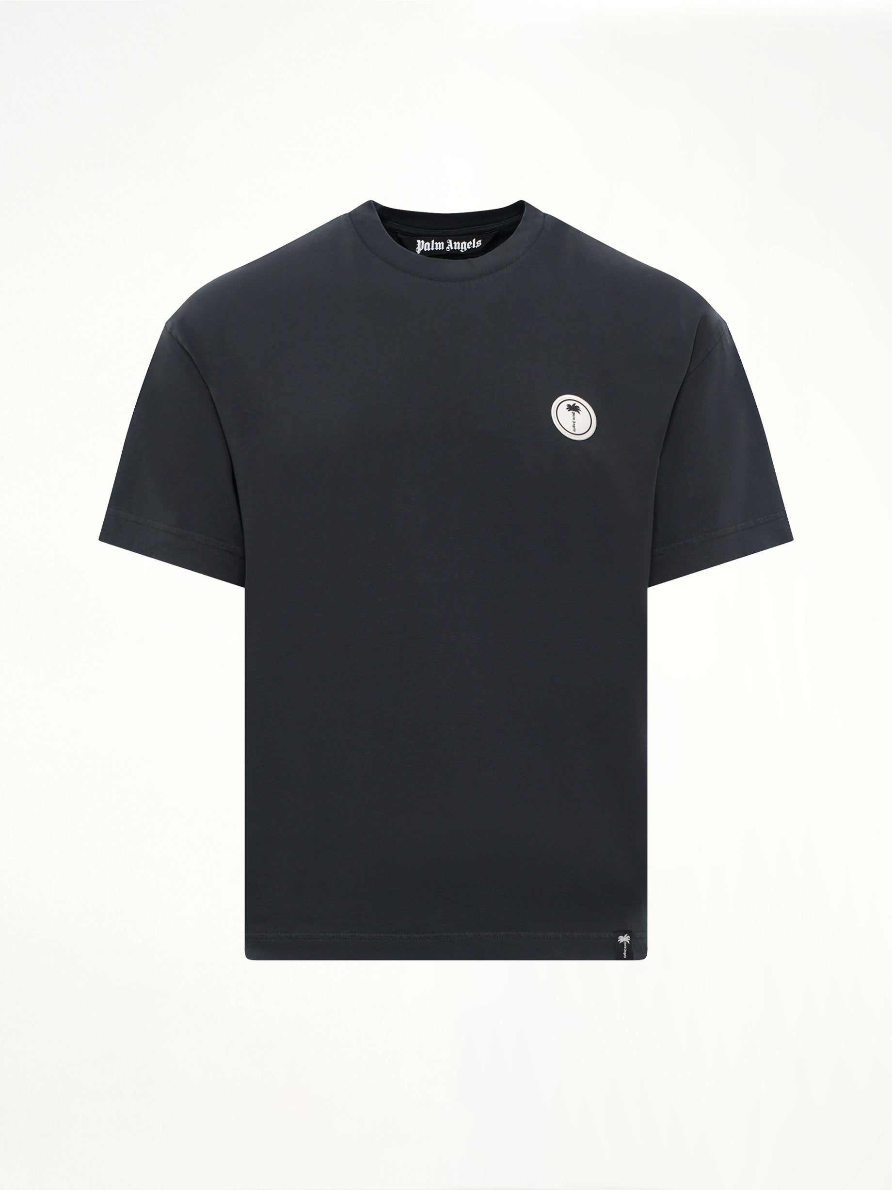 Palm Shadow Regular T-Shirt in Anthracite/Off White