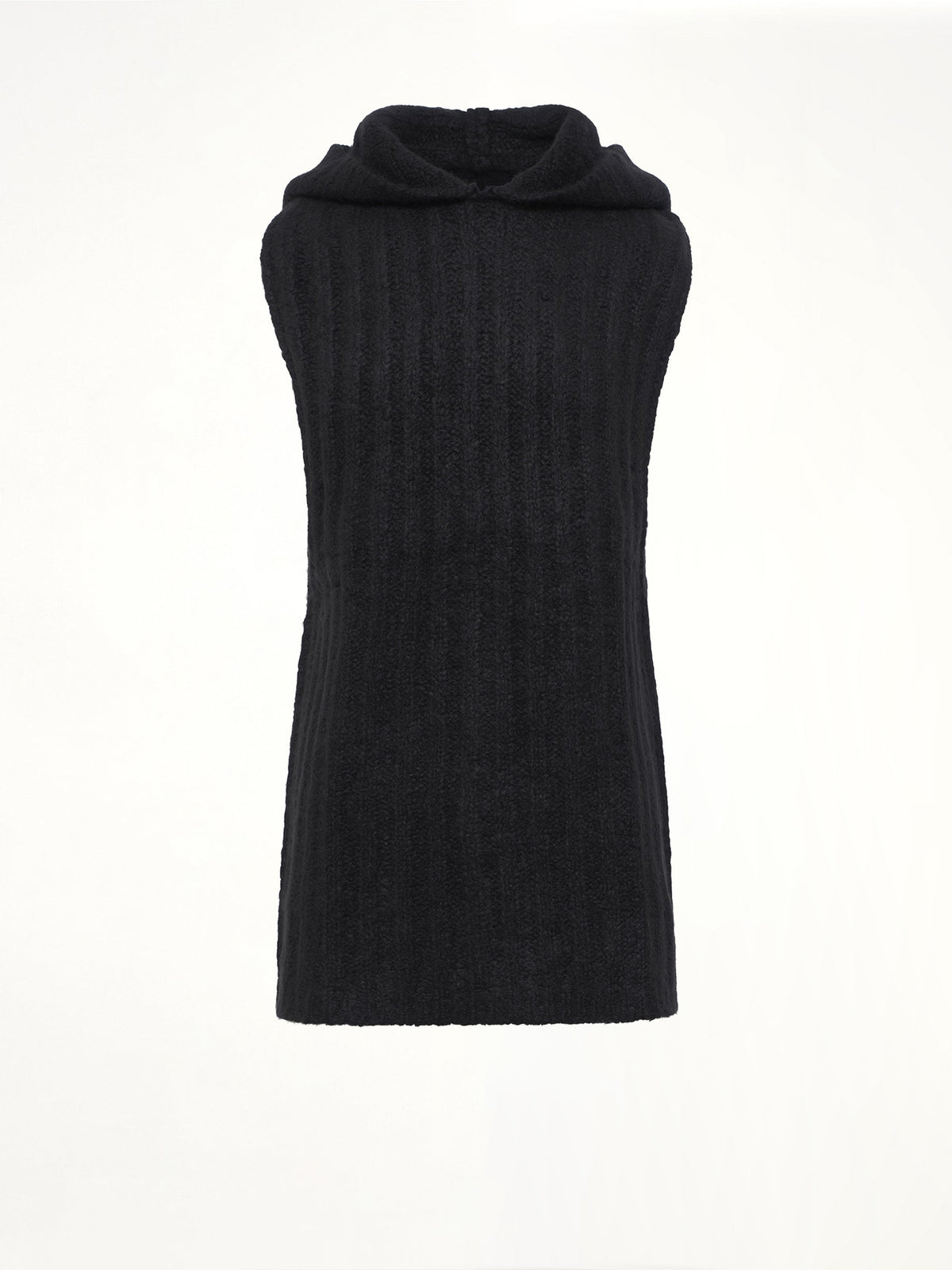 Tower Hooded Tank in Black