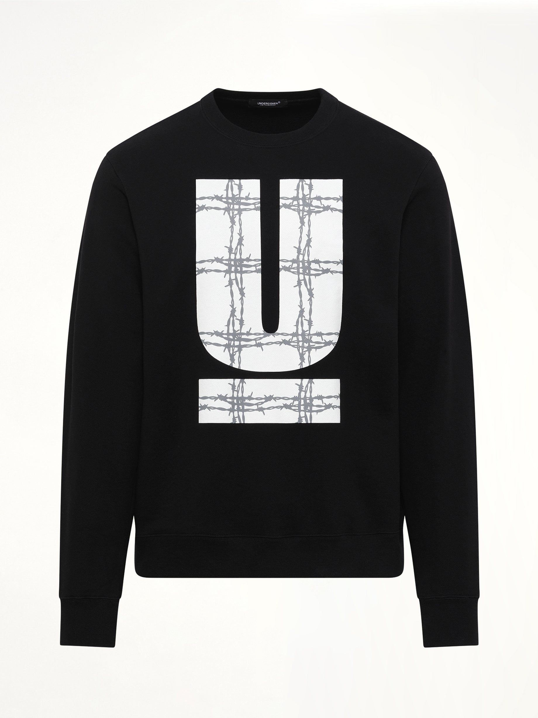 Barbed U Sweatshirt in Black