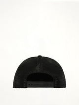 Rhude Racing Panel Trucker Hat in Black