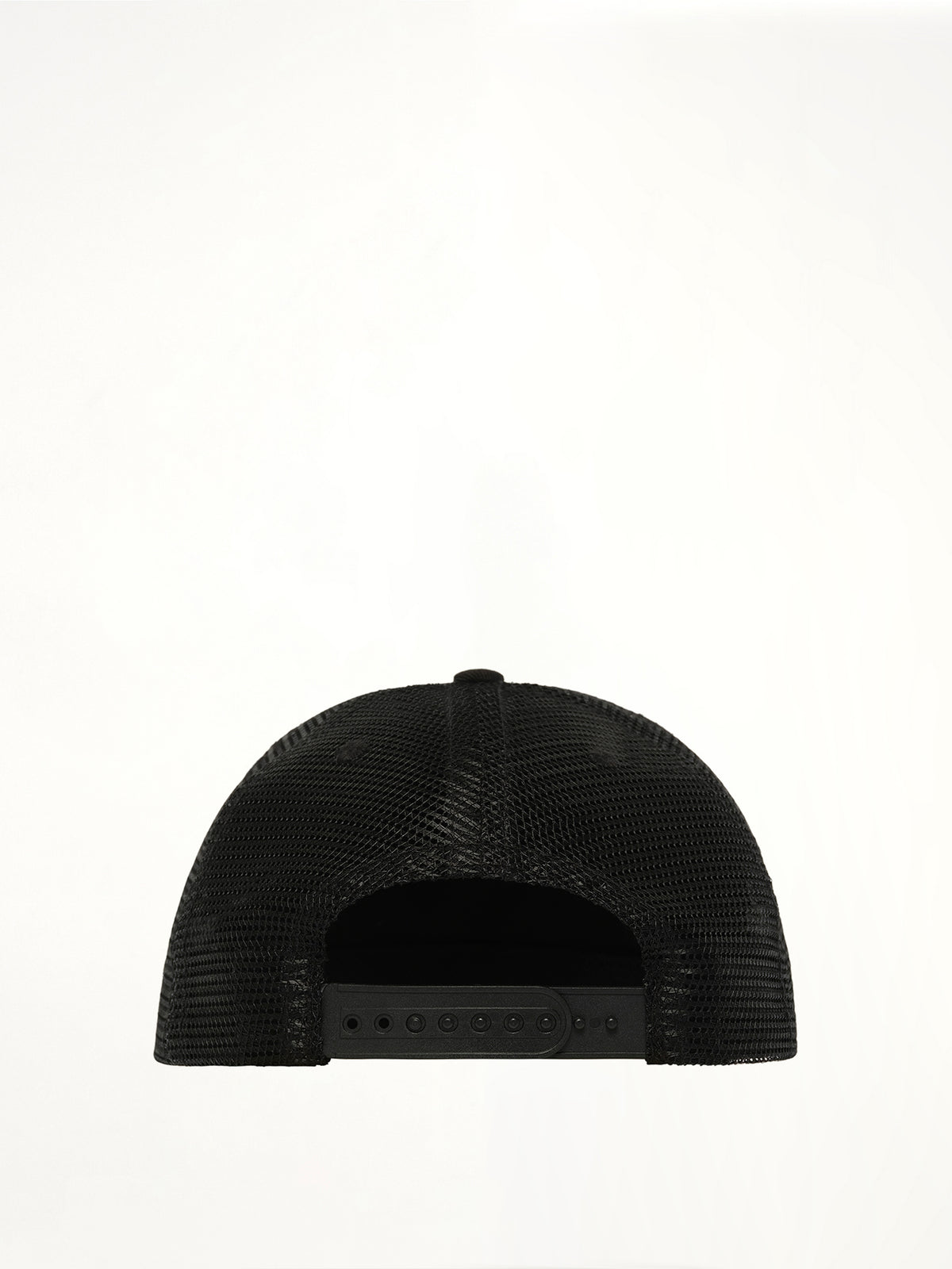 Rhude Racing Panel Trucker Hat in Black
