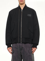 Double Zip Blouson in Black