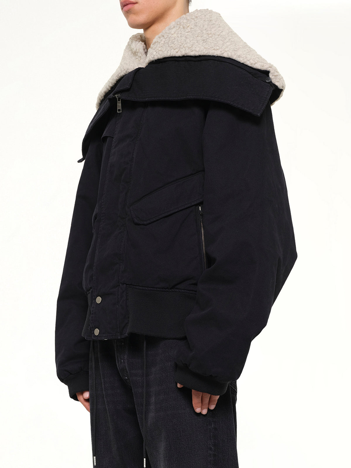 Portal Jacket in Blue Black