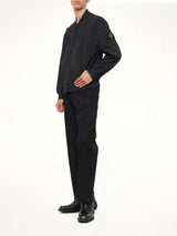 Q100006 Soft Shell Bomber Jacket in Black