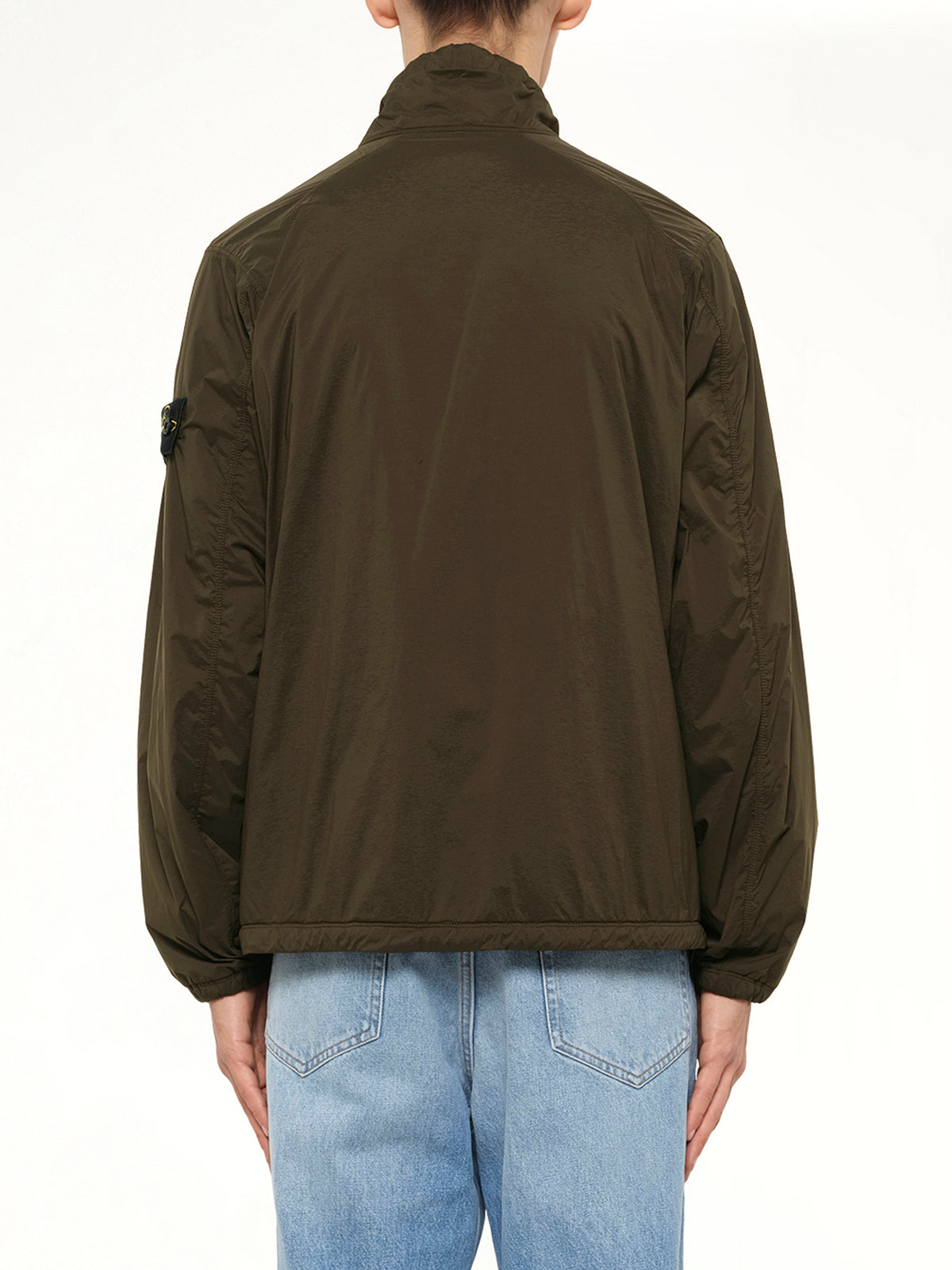 Q100021 Ultra Light Nylon Stretch Jacket in Coal Grey