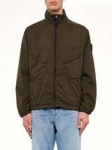 Q100021 Ultra Light Nylon Stretch Jacket in Coal Grey