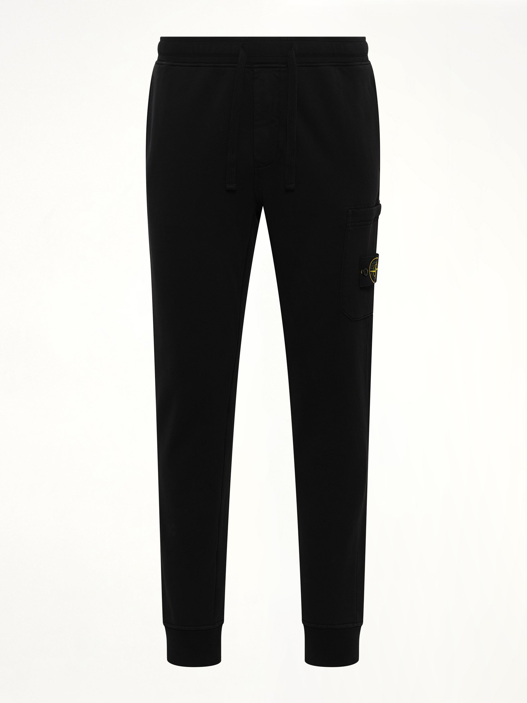 6200010 Cotton Fleece Sweatpants in Black
