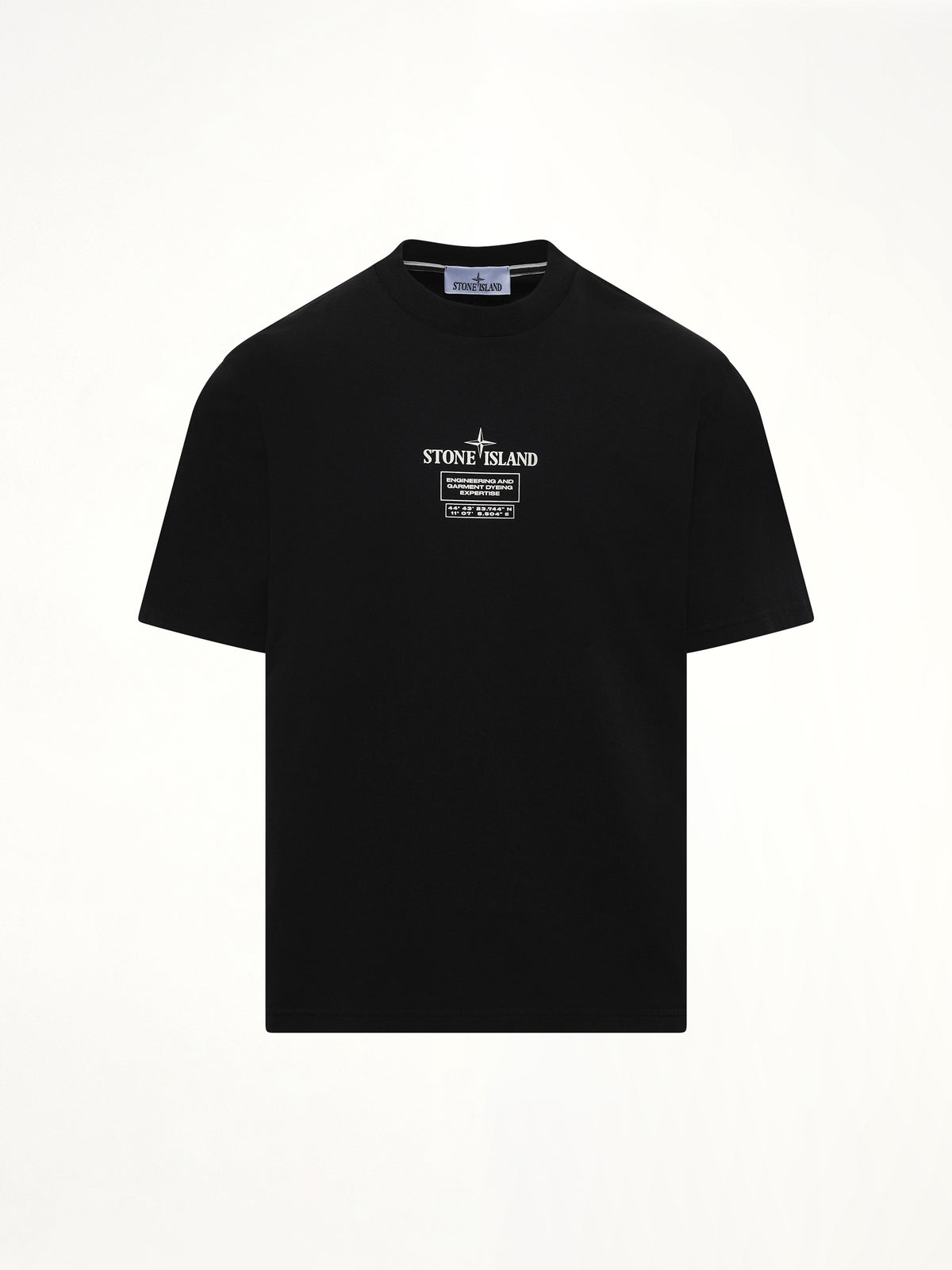210003 02 Industrial Logos S/S T-Shirt in Black