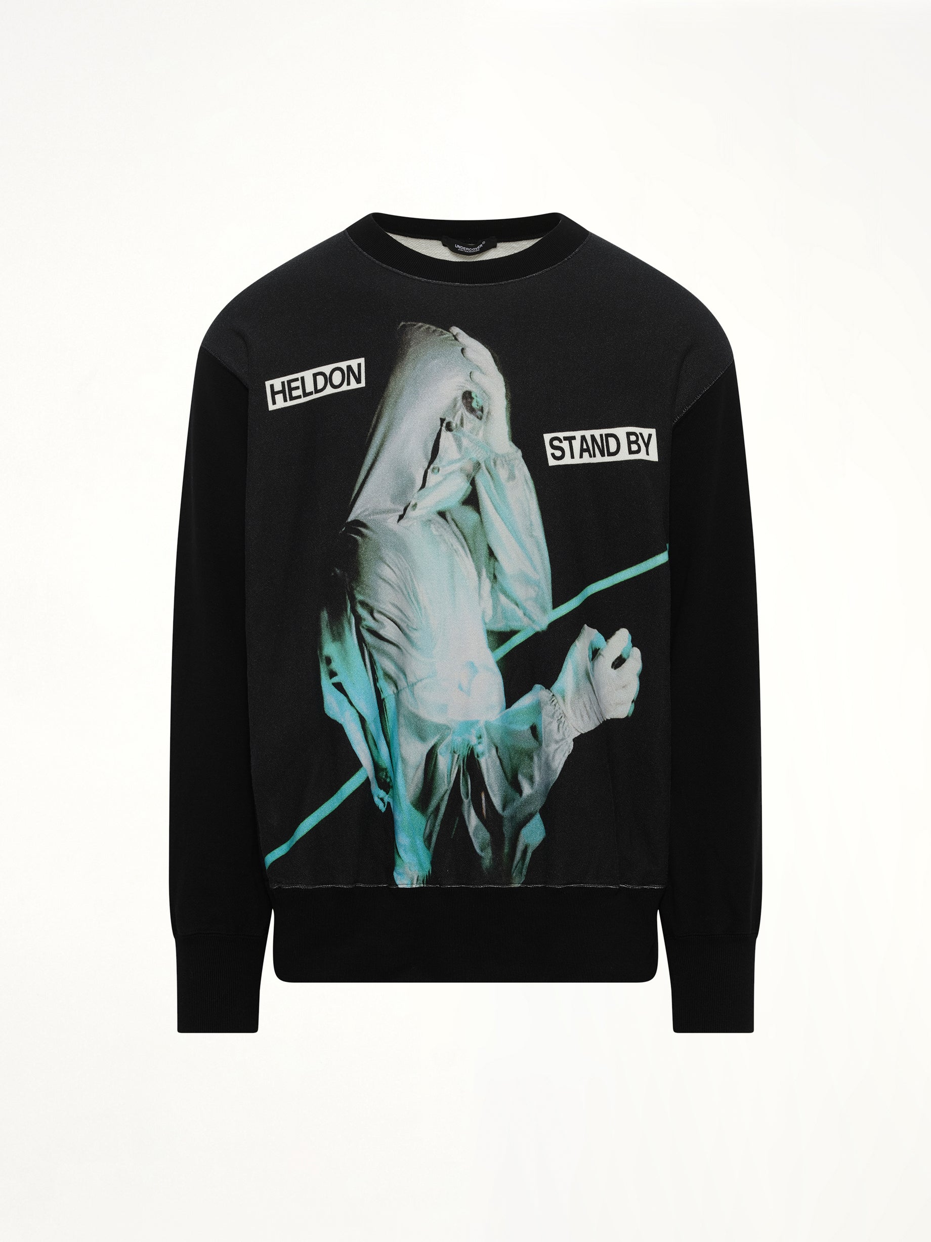 Heldon Stand By L/S T-Shirt in Black