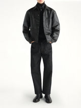 Workwear Overshirt in Licorice