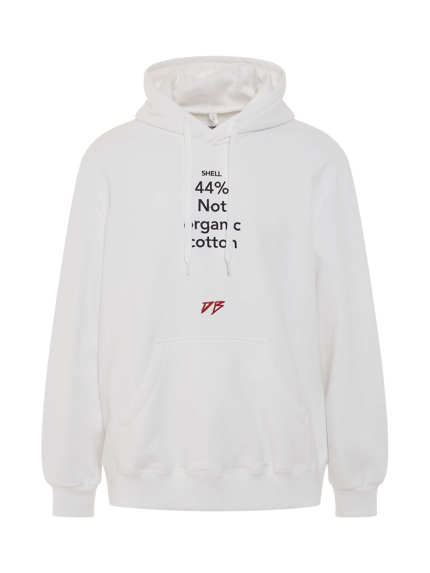 Knit Hoodie in White