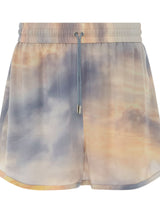 Daybreak Explorer Shorts in Blue/Yellow