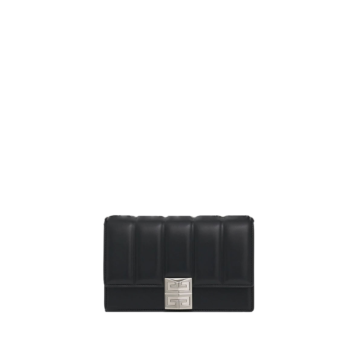 Small 4G Chain Bag in Padded Leather in Black