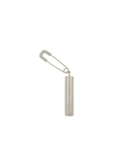 Battery Charm Earring in Silver