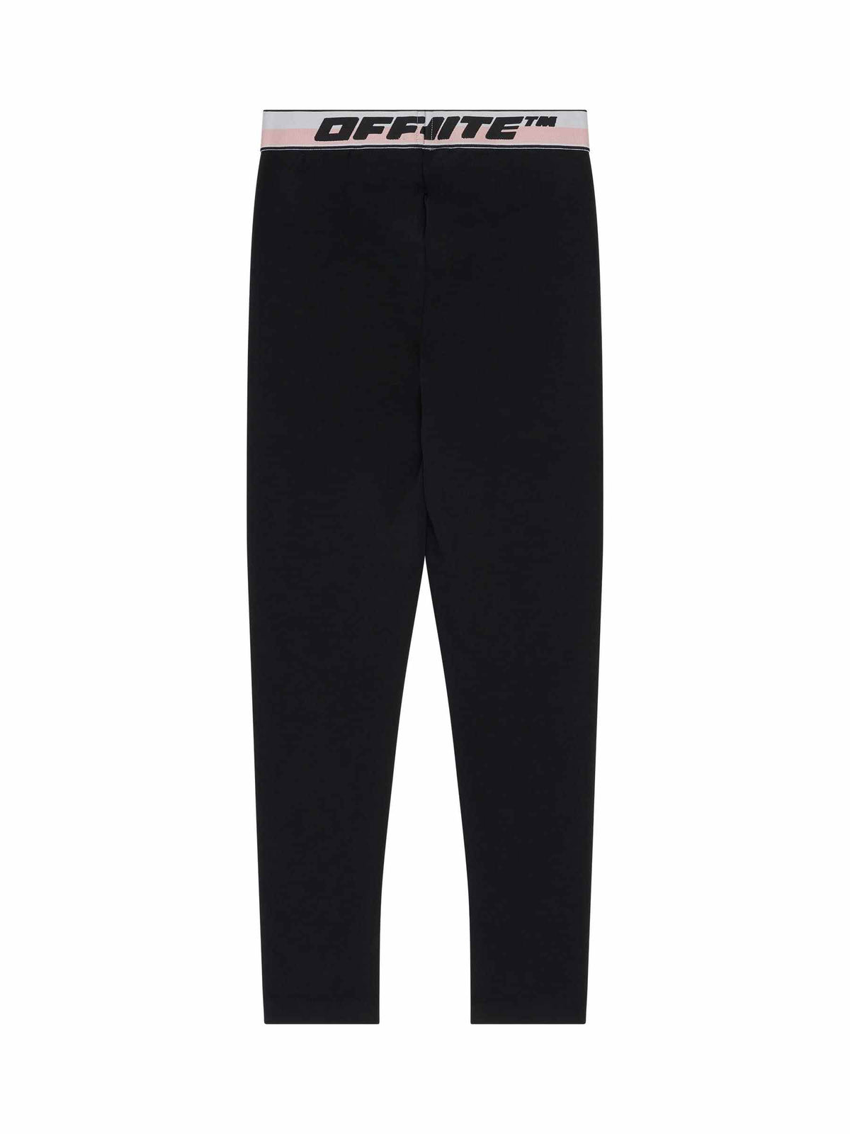 Logo Band Legging in Black