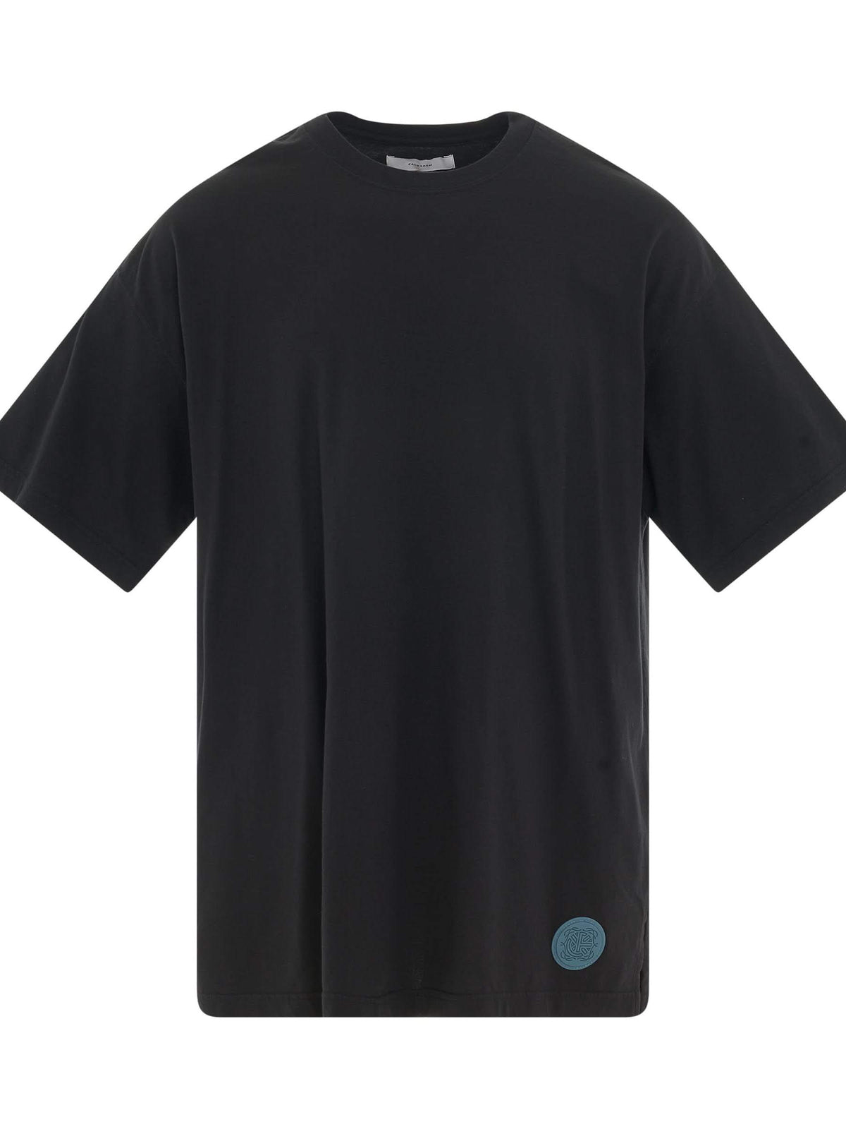 Rib Big T-Shirt in Black