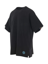 Rib Big T-Shirt in Black