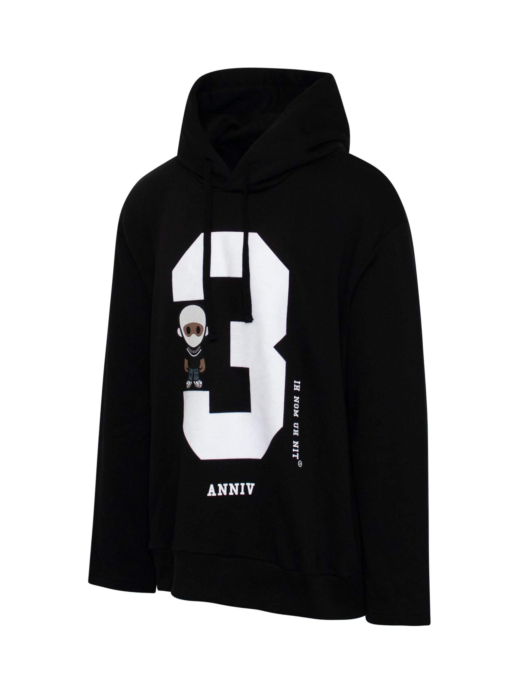3 Future Hoodie in Black