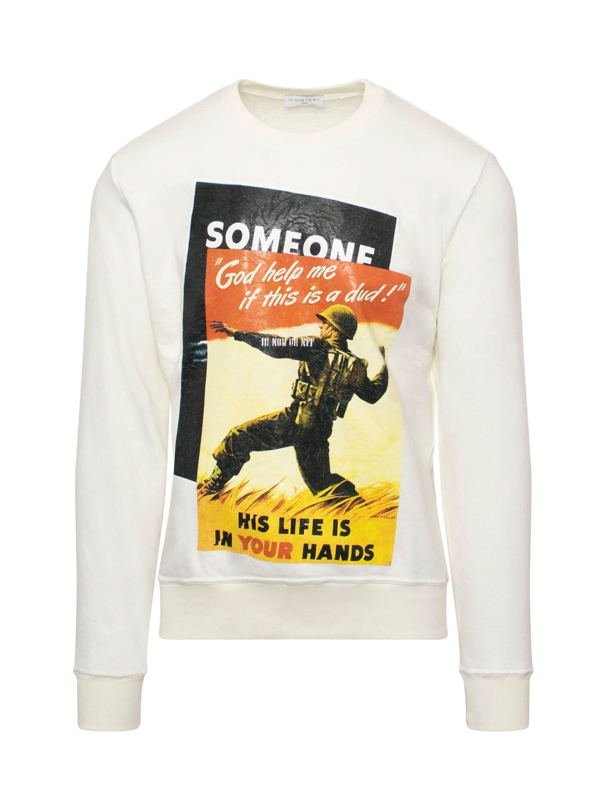 Propaganda 2 Sweatshirt in White